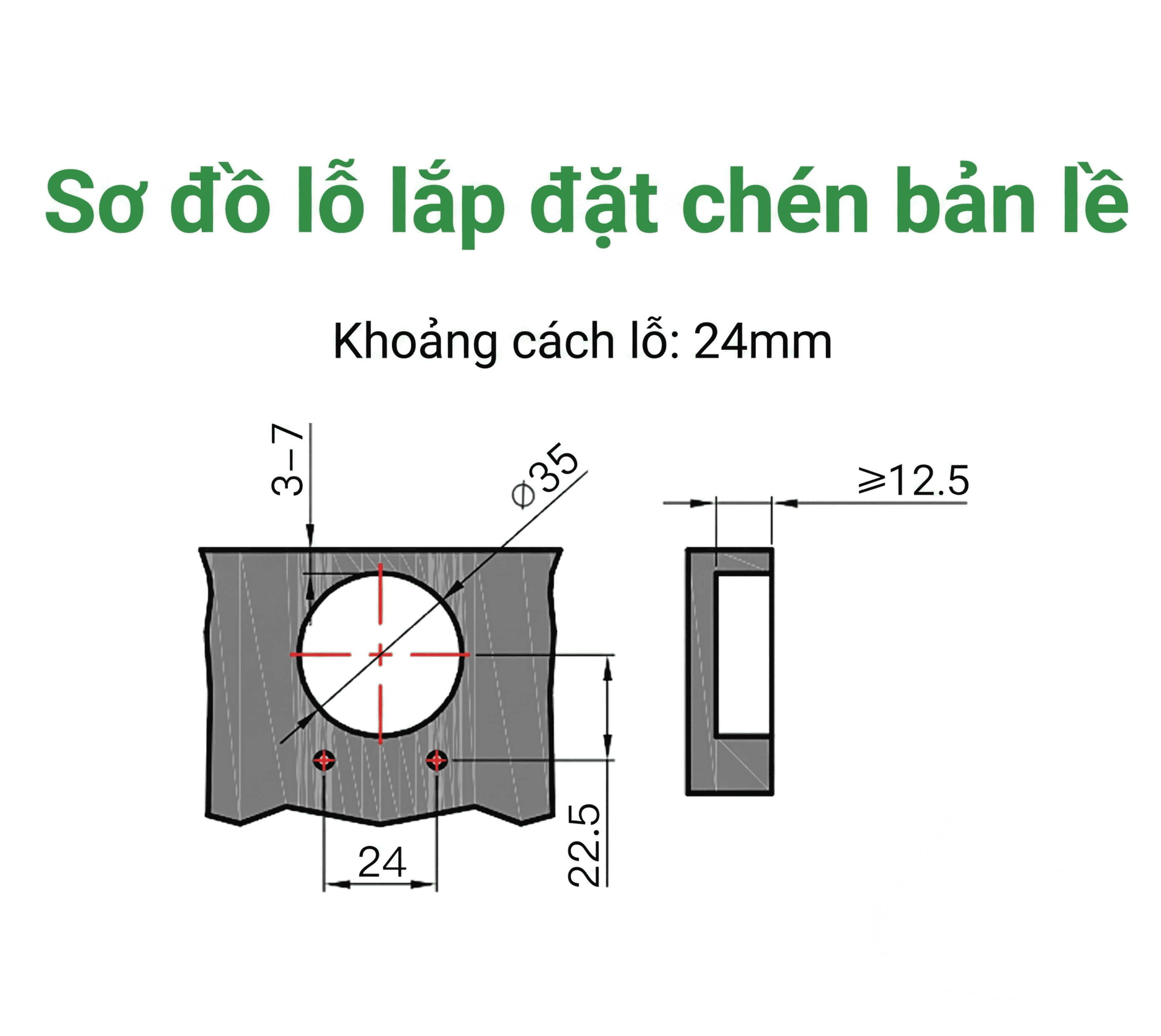 Bản Lề Giảm Chấn K63 Super Titanium