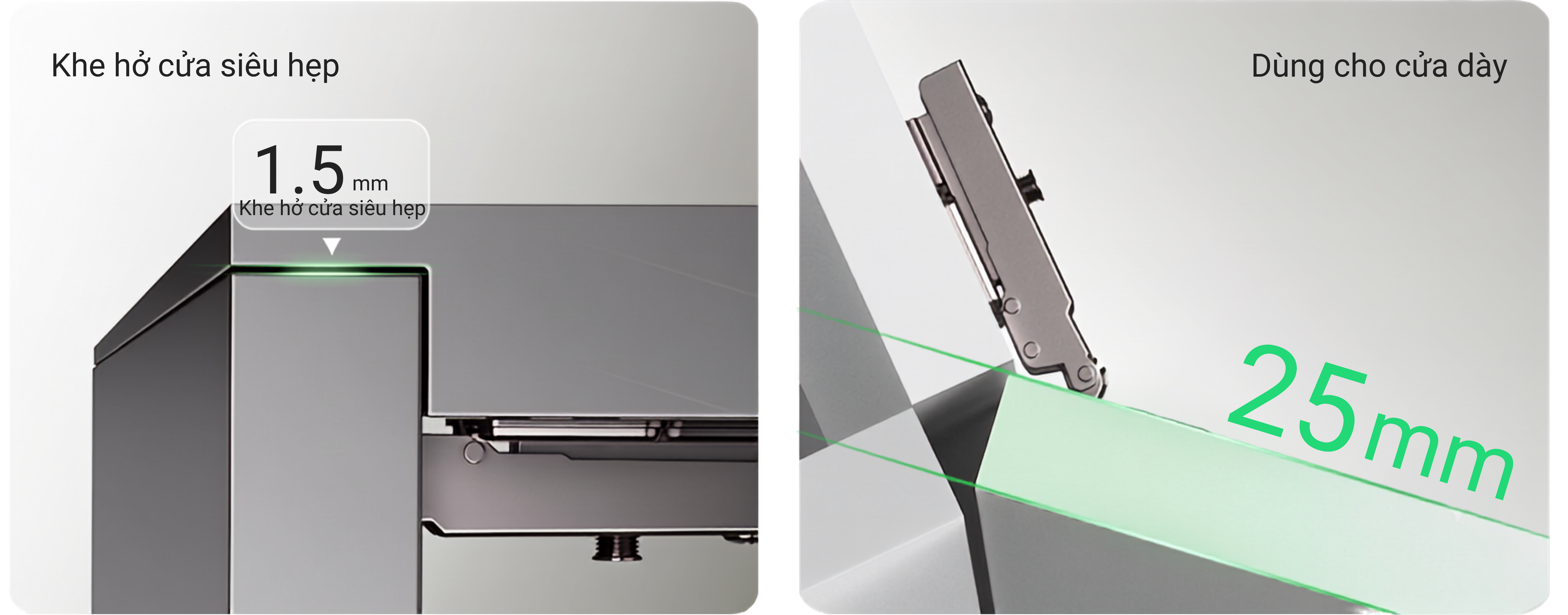 Bản Lề Giảm Chấn K63 Super Titanium