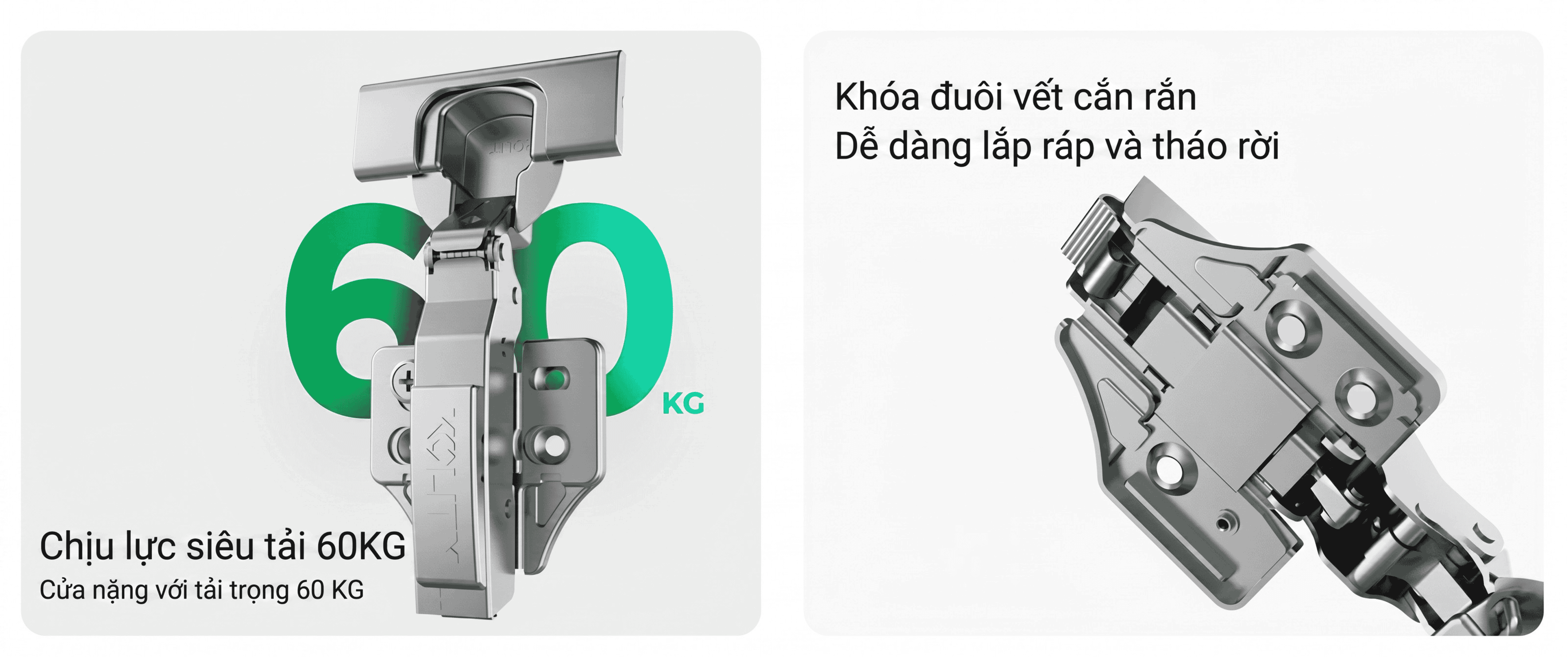 Bản Lề K53 White Warrior