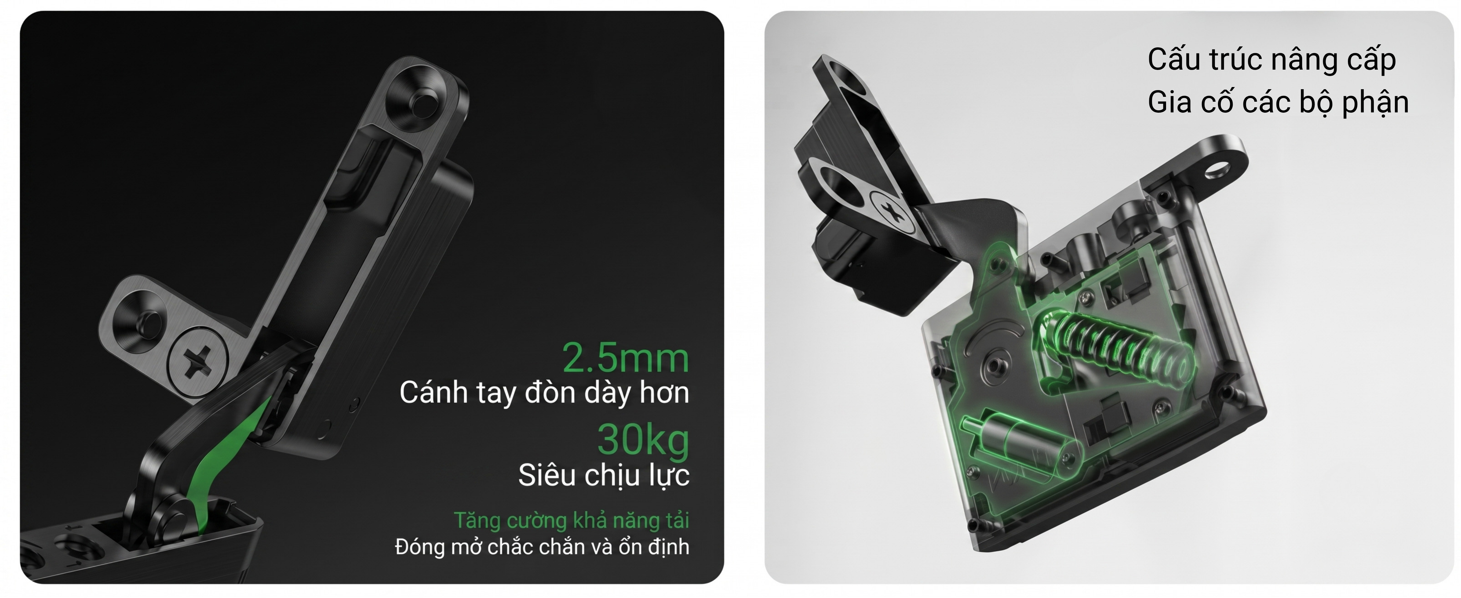 Bản Lề Âm T2 Tải Nhẹ
