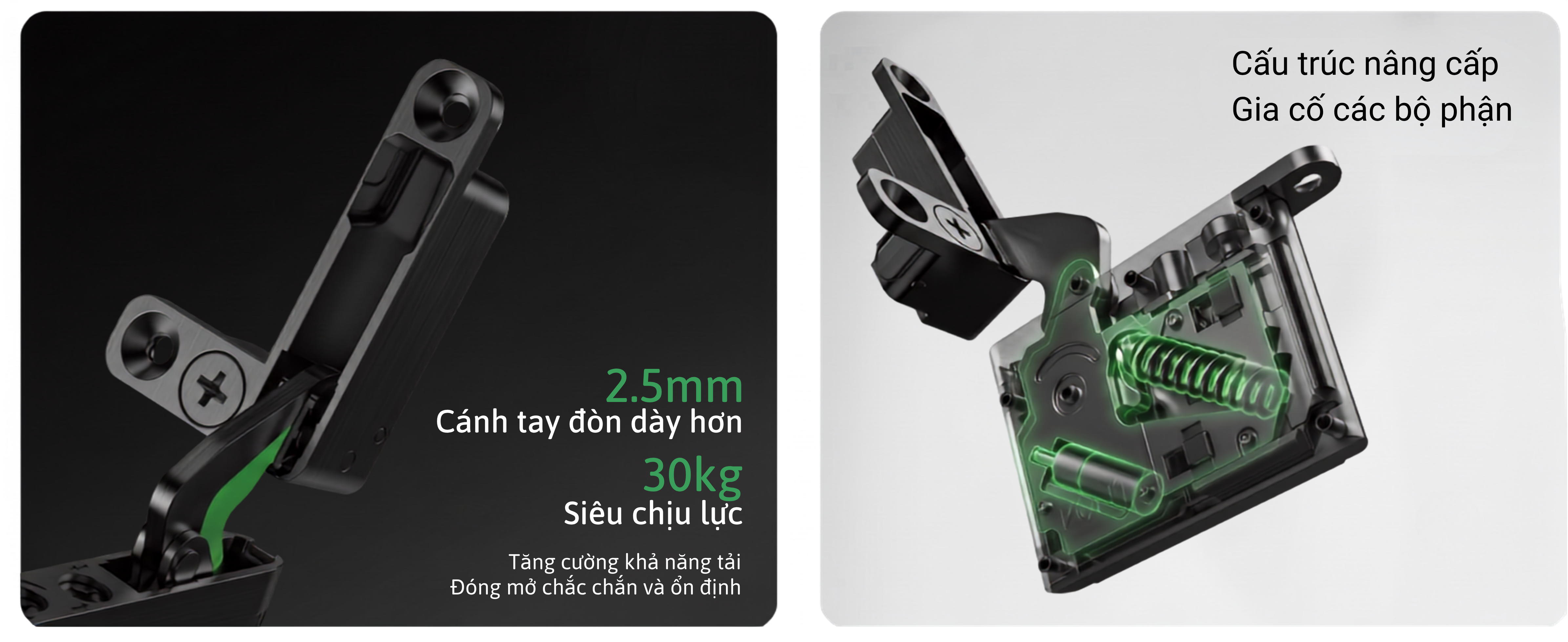 Bản Lề Âm T1 Tải Nặng