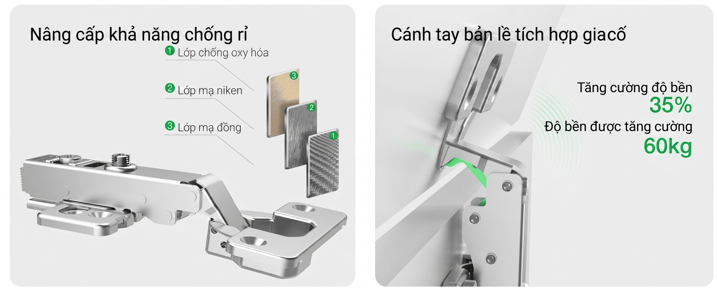 Bản Lề K6 3D Classic