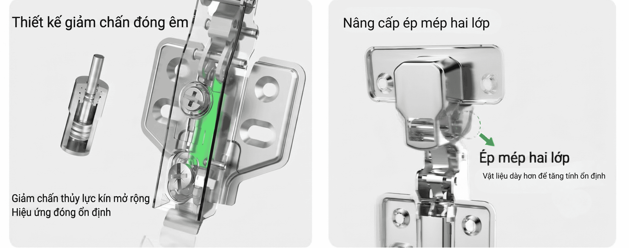 Bản Lề Công Nghiệp Two-Way K3
