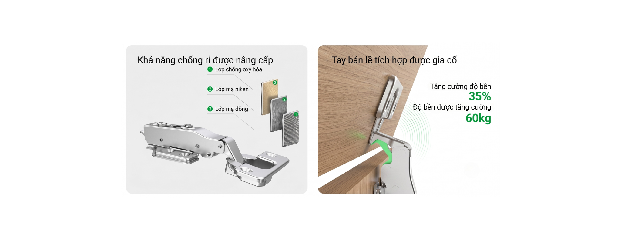 Bản Lề Công Nghiệp Two-Way K3
