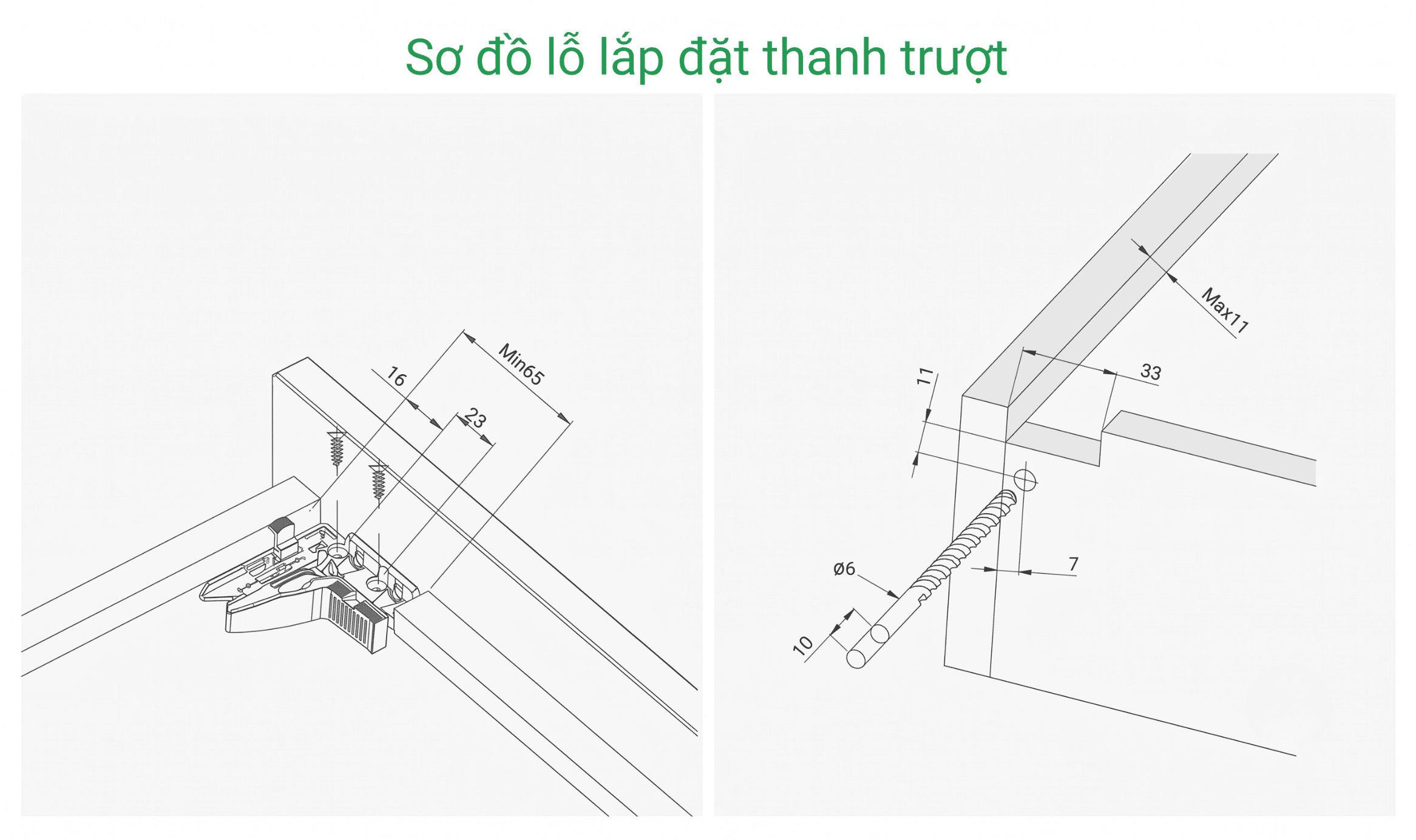 Ray Âm Slim KY2 2 Tầng Mở Toàn Phần