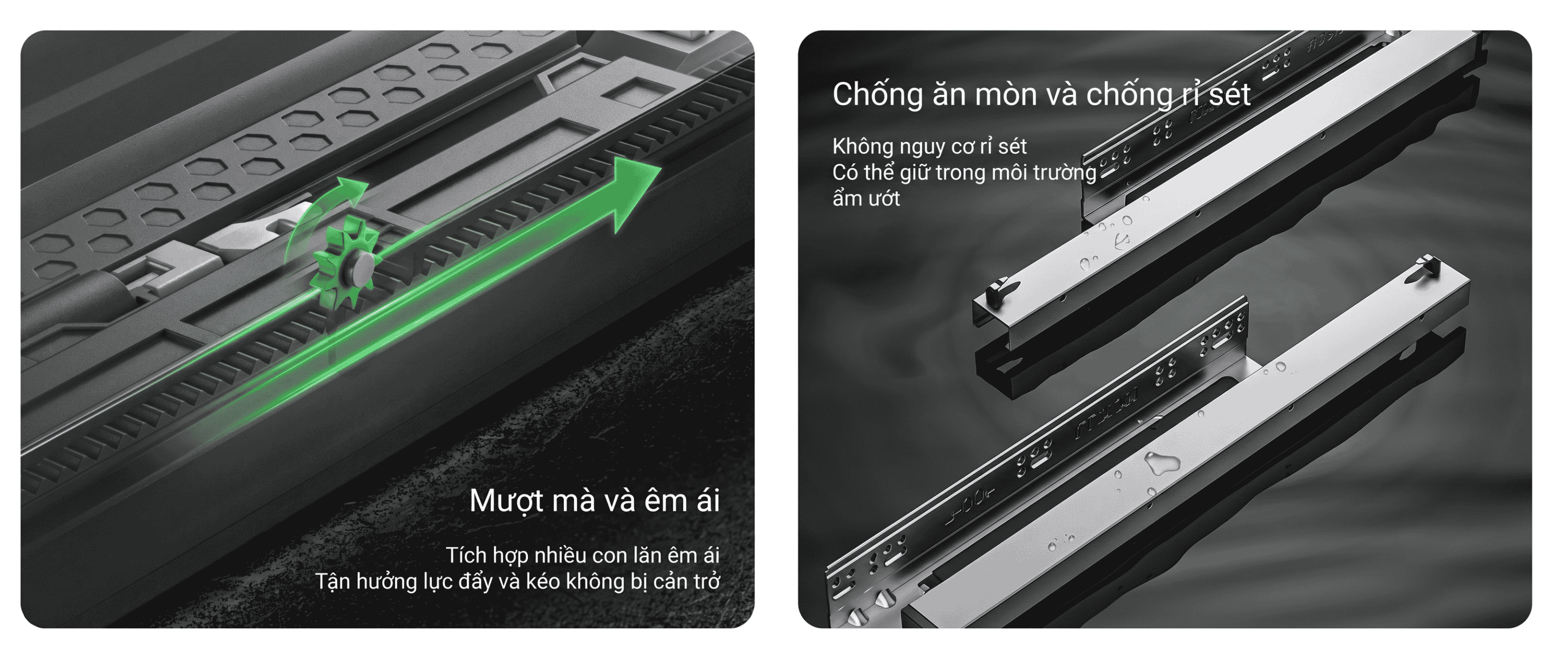 Ray Âm KY 3 Tầng Mở Toàn Phần 2D