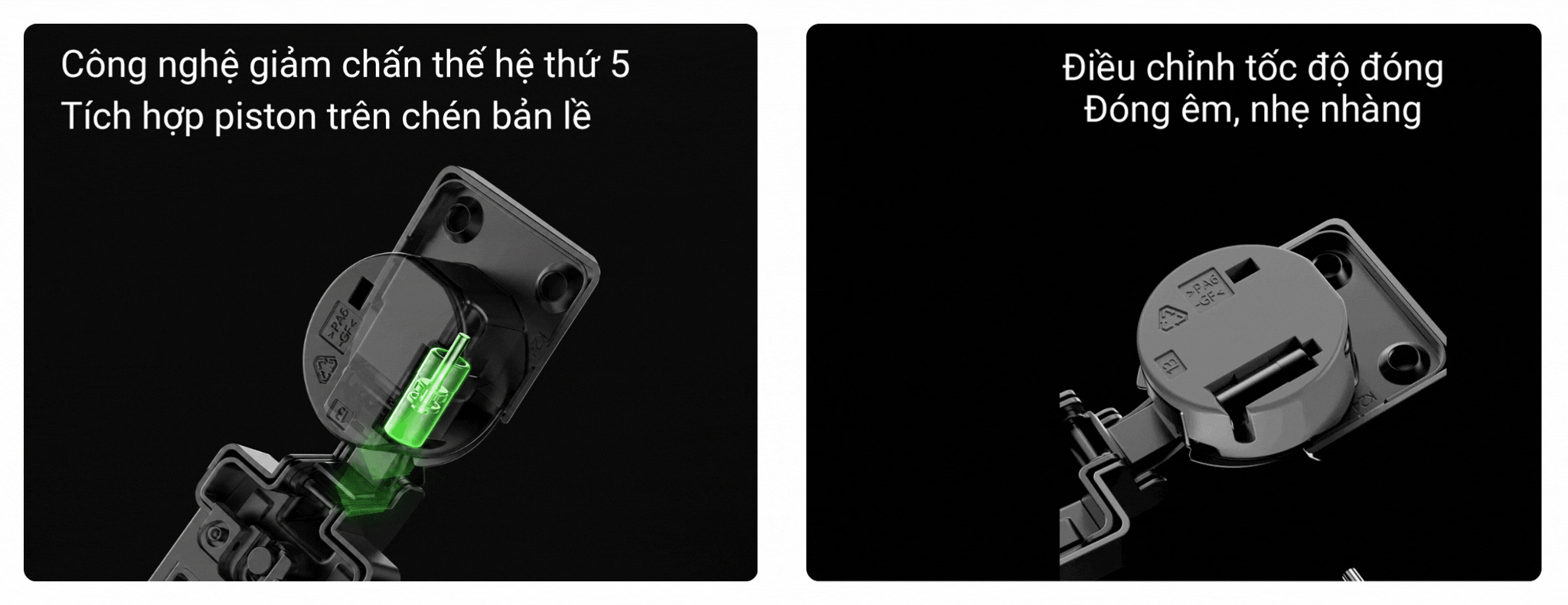 Slim K9 Soft-Close Hinge