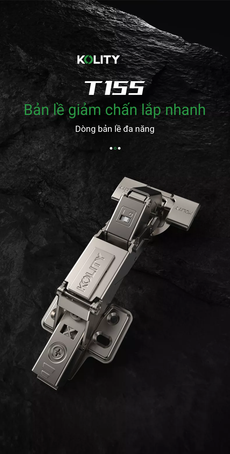 Bản Lề Góc Đặc Biệt T155 Titanium