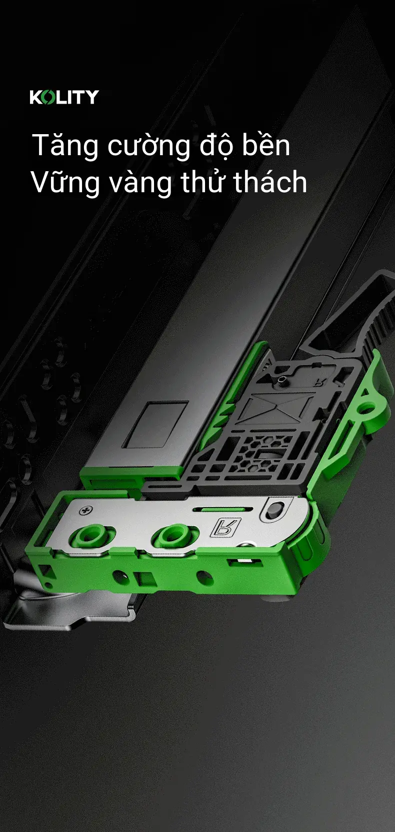 Ray Âm 3 Tầng KY T3 Mở Toàn Phần Tay Cầm 3D