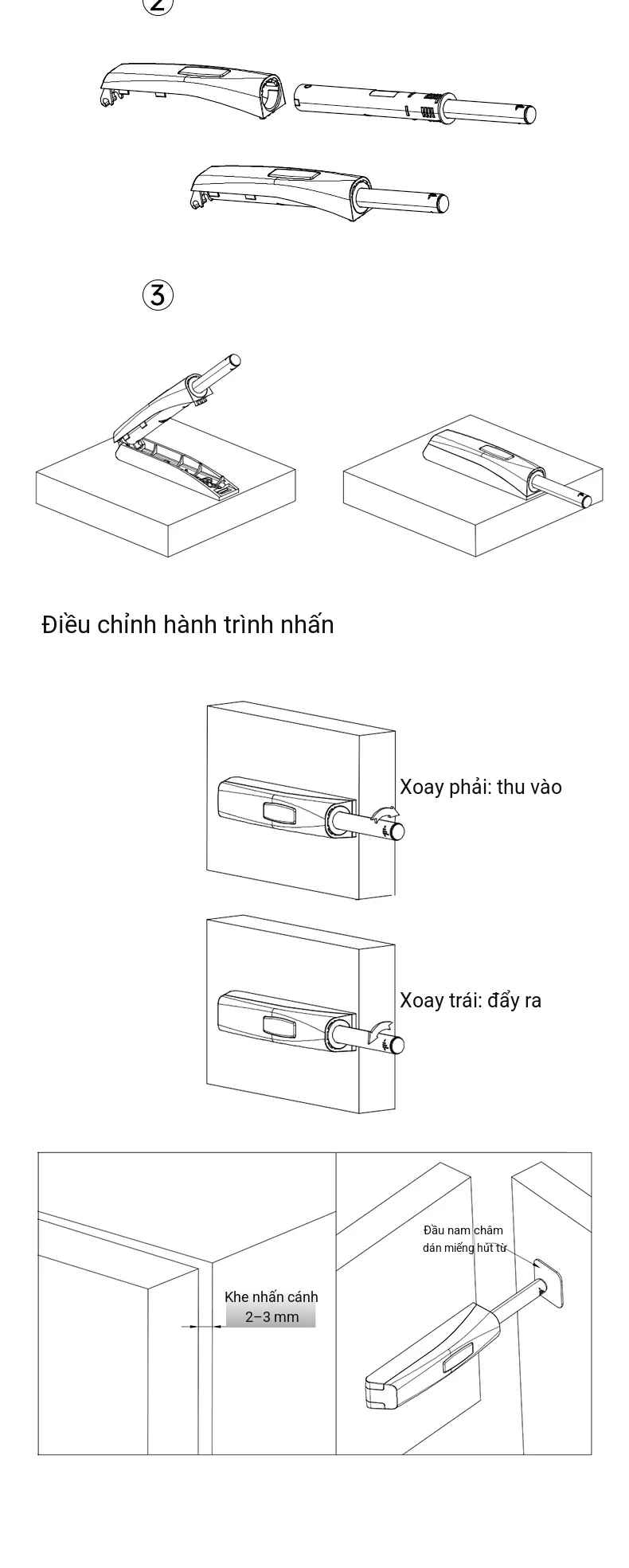 Thiết Bị Nhấn Mở T7/T8