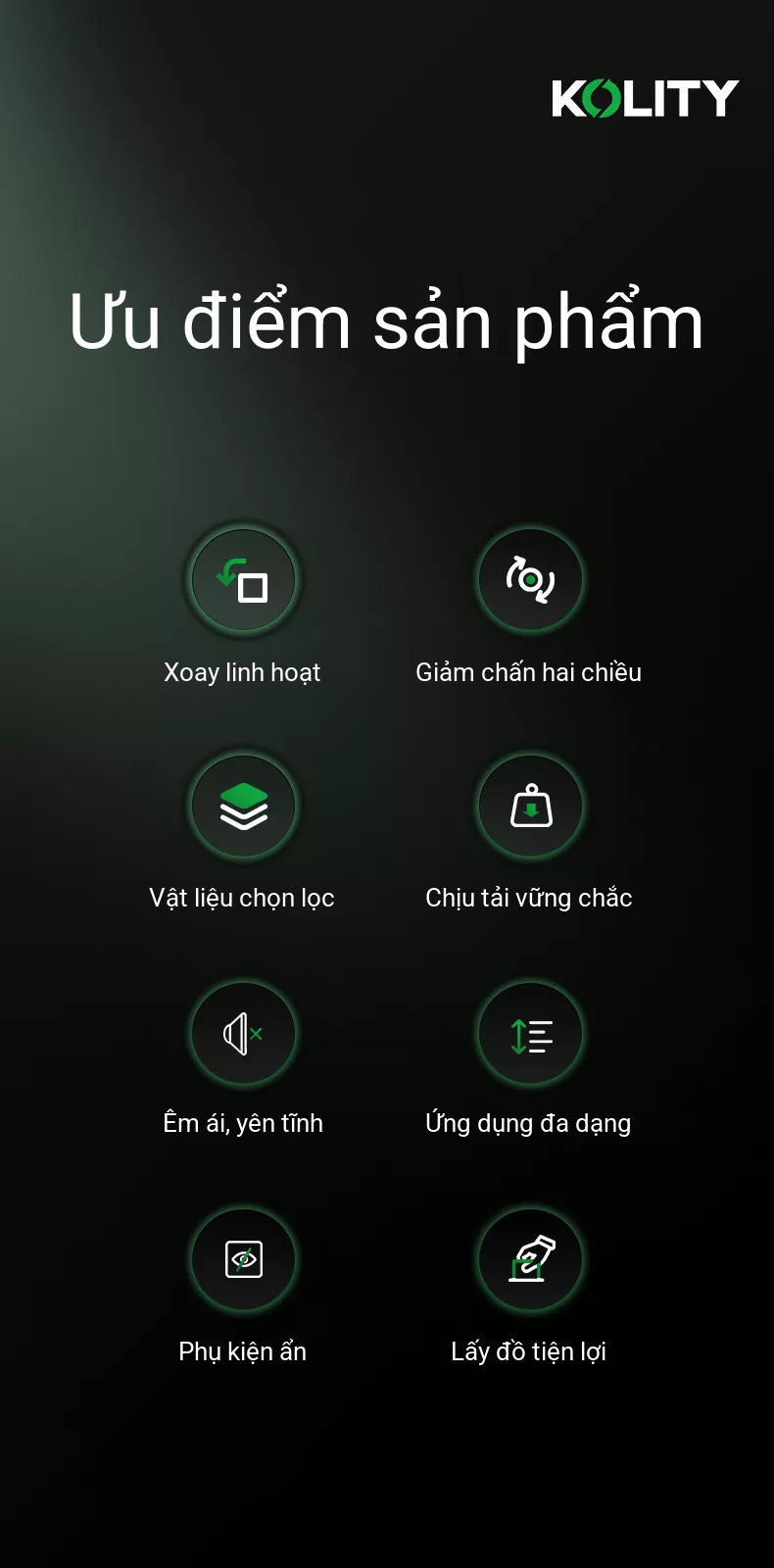 Ray Trượt Xoay 360°