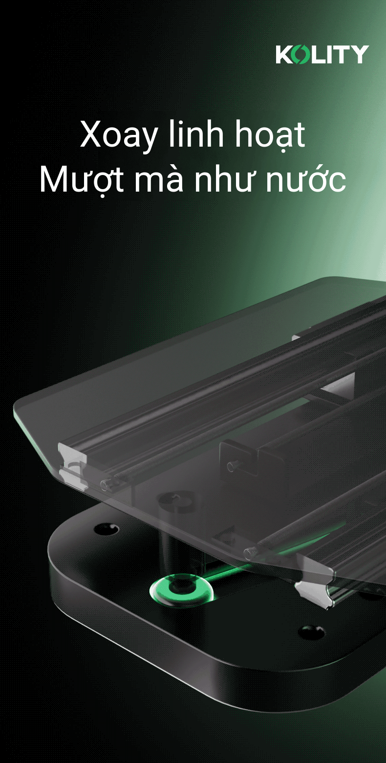 Ray Trượt Xoay 360°
