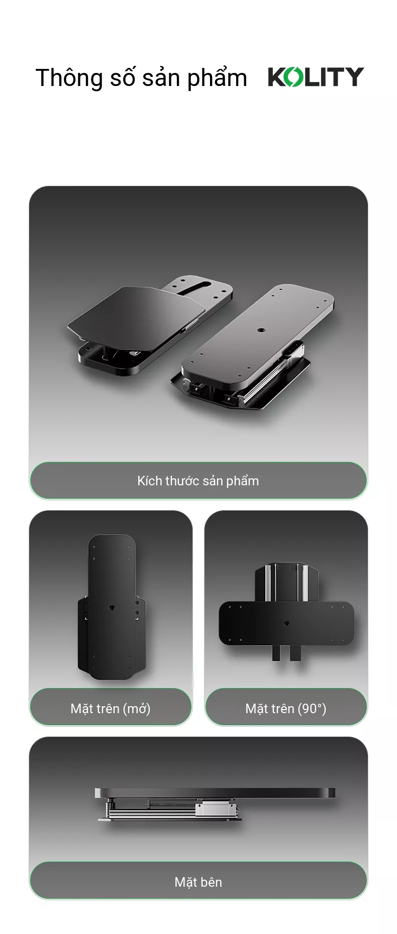 Ray Trượt Xoay 360°