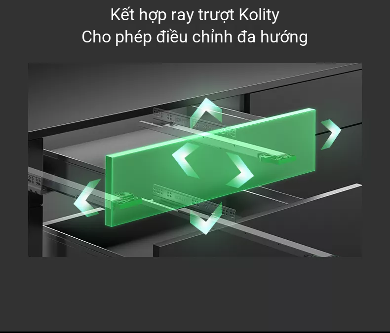 Hệ Thống Ray Hộp Slim 2.0 Kolity KC-GB